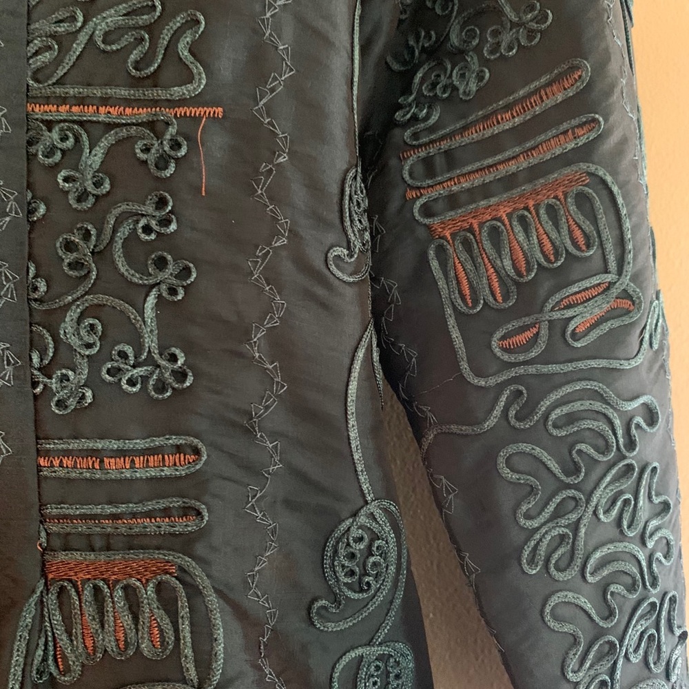 Silk Embroidered Jacket - Picture 2 of 8